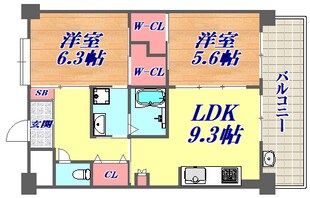 プラマー5番館の物件間取画像